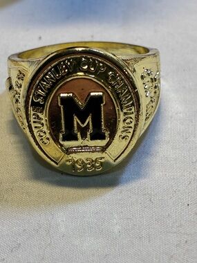 Montreal Maroons 1935 Stanley Cup Commemorative Ring Molson 2015 NHL